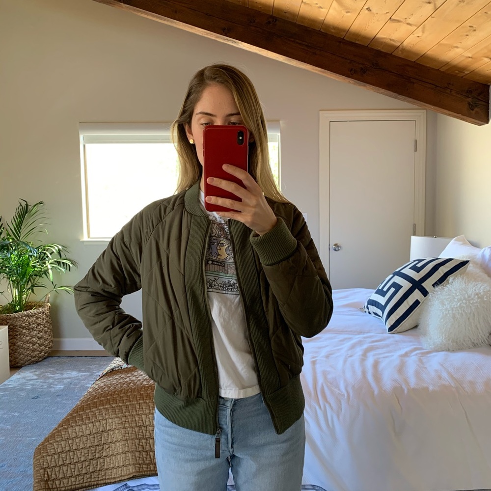 Silence and Noise bomber jacket